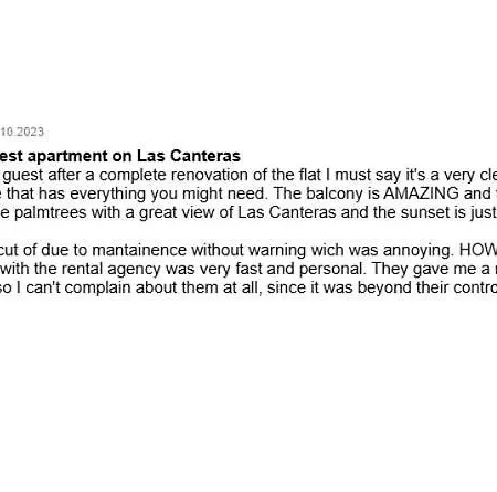 Living Canteras Homes- Beachfront Aquamarina Apartment *